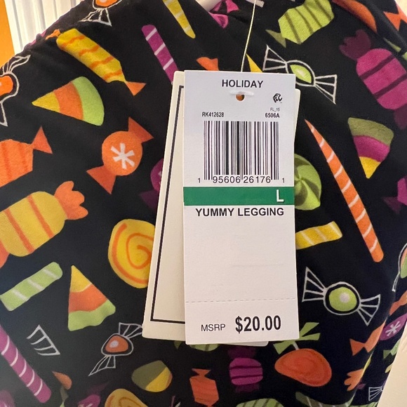 Juniors' Halloween Print Leggings - NWT - Picture 2 of 5